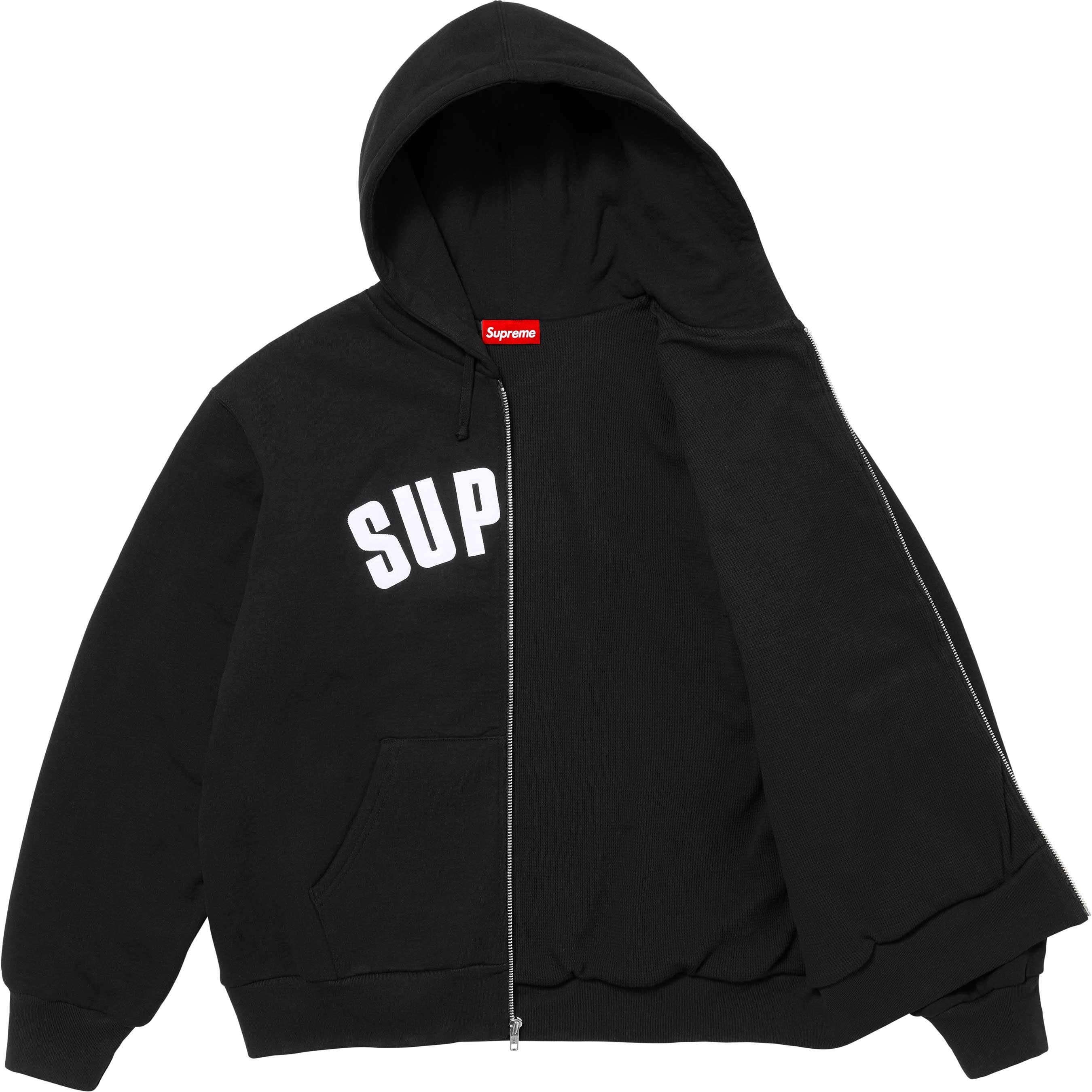 Arc Thermal Lined Zip Up Hooded Sweatshirt view 6